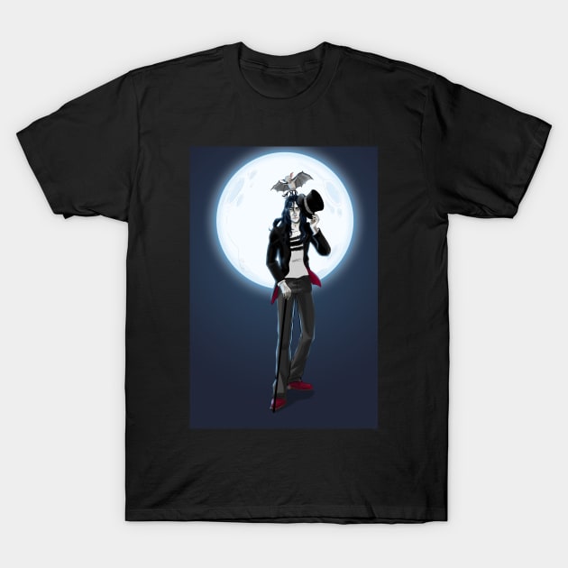 Sleepy vampire T-Shirt by trillianmc